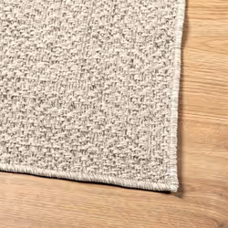 vidaXL Rug Floor Carpet for Indoor and Outdoor Door Mat Kitchen Rug Jute Look - cream, 140 x 200 cm/rectangular design - Additional view 7