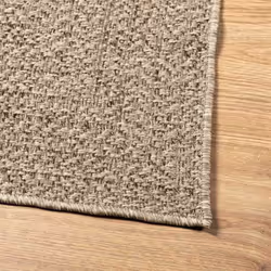 vidaXL Rug Floor Carpet for Indoor and Outdoor Door Mat Kitchen Rug Jute Look - beige, 140 x 200 cm/rectangular design - Additional view 5