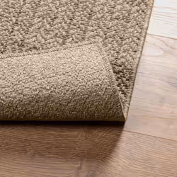 vidaXL Rug Floor Carpet for Indoor and Outdoor Door Mat Kitchen Rug Jute Look - beige, 140 x 200 cm/rectangular design - Additional view 6