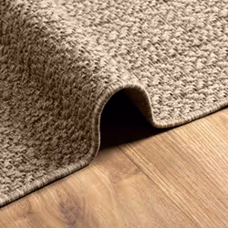 vidaXL Rug Floor Carpet for Indoor and Outdoor Door Mat Kitchen Rug Jute Look - beige, 140 x 200 cm/rectangular design - Additional view 7