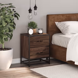 VidaXL 848682 nightstand/bedside table Oak