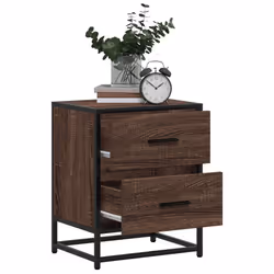 VidaXL 848682 nightstand/bedside table Oak - Additional view 4