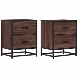 VidaXL 848683, Oak, Steel, Wood, 365 x 310 x 170 mm, 400 mm, 310 mm, 500 mm