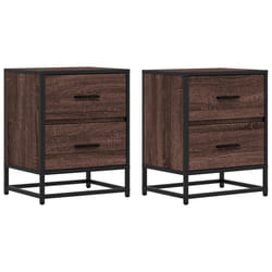 VidaXL 848683 nightstand/bedside table Oak