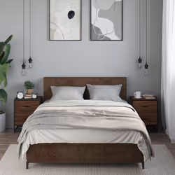 VidaXL 848683 nightstand/bedside table Oak