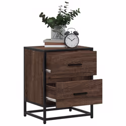 VidaXL 848683 nightstand/bedside table Oak - Additional view 4