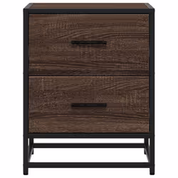 VidaXL 848683 nightstand/bedside table Oak - Additional view 5