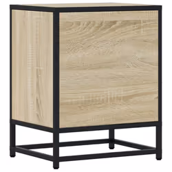 vidaXL Bedside Cabinets Nightstand Bed Side Table Engineered Wood - sonoma oak, 1 pcs - Additional view 6