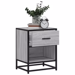 VidaXL 848690 nightstand/bedside table Oak - Additional view 4