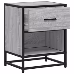 VidaXL 848690 nightstand/bedside table Oak - Additional view 8