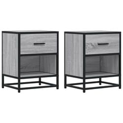 VidaXL 848691 nightstand/bedside table Oak