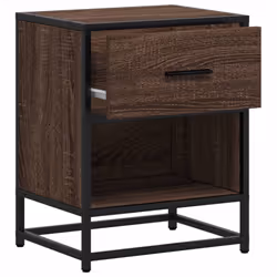 VidaXL 848692 nightstand/bedside table Oak - Additional view 8