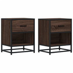 VidaXL 848693 nightstand/bedside table Oak