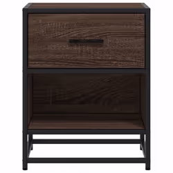 VidaXL 848693 nightstand/bedside table Oak - Additional view 5