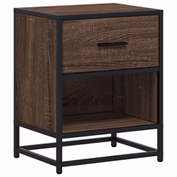 VidaXL 848693 nightstand/bedside table Oak - Additional view 6