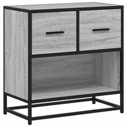 VidaXL 848697 nightstand/bedside table 2 drawer(s) Oak