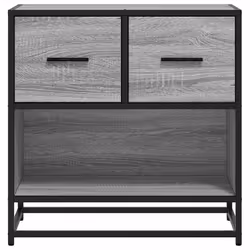 VidaXL 848697 nightstand/bedside table 2 drawer(s) Oak - Additional view 5
