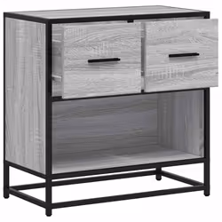 VidaXL 848697 nightstand/bedside table 2 drawer(s) Oak - Additional view 8
