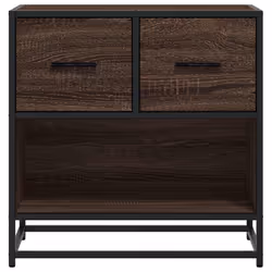 VidaXL 848698 nightstand/bedside table 2 drawer(s) Oak - Additional view 5