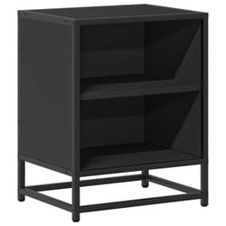 VidaXL 848699 nightstand/bedside table Black