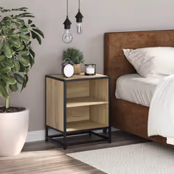 VidaXL 848701 nightstand/bedside table Oak