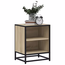 VidaXL 848702 nightstand/bedside table Oak - Additional view 4