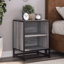 VidaXL 848706 nightstand/bedside table Oak