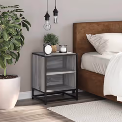 VidaXL 848706 nightstand/bedside table Oak