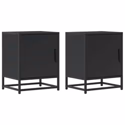 VidaXL 848709, Black, Metal, Wood, 60 kg, 400 mm, 310 mm, 500 mm