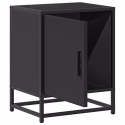 VidaXL 848709 nightstand/bedside table Black - Additional view 6