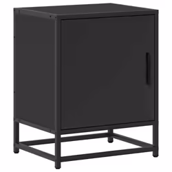 VidaXL 848710 nightstand/bedside table Black - Additional view 6