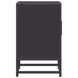 VidaXL 848710 nightstand/bedside table Black - Additional view 7