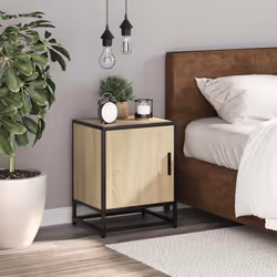 VidaXL 848711 nightstand/bedside table Oak