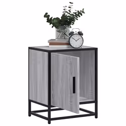 VidaXL 848716 nightstand/bedside table Oak - Additional view 4