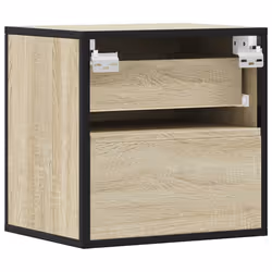 VidaXL 848726 nightstand/bedside table Oak - Additional view 7