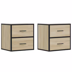 VidaXL 848727, Oak, Metal, Wood, 50 kg, 5 kg, 400 mm, 310 mm