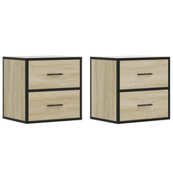 VidaXL 848727 nightstand/bedside table Oak
