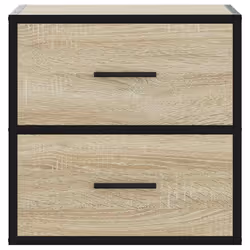VidaXL 848727 nightstand/bedside table Oak - Additional view 5