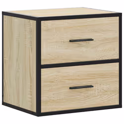 VidaXL 848727 nightstand/bedside table Oak - Additional view 6