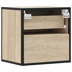 VidaXL 848727 nightstand/bedside table Oak - Additional view 8