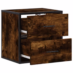 VidaXL 848728 nightstand/bedside table Oak - Additional view 8