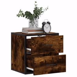 VidaXL 848729 nightstand/bedside table Oak - Additional view 4