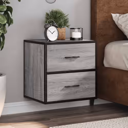 VidaXL 848730 nightstand/bedside table Oak