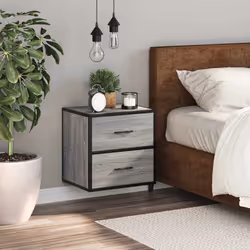 VidaXL 848730 nightstand/bedside table Oak