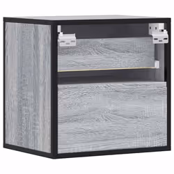VidaXL 848730 nightstand/bedside table Oak - Additional view 7