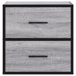 VidaXL 848731 nightstand/bedside table Oak - Additional view 5