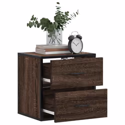 VidaXL 848732 nightstand/bedside table Oak - Additional view 4