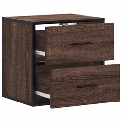 VidaXL 848732 nightstand/bedside table Oak - Additional view 8