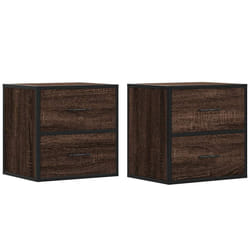 VidaXL 848733 nightstand/bedside table Oak