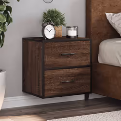 VidaXL 848733 nightstand/bedside table Oak